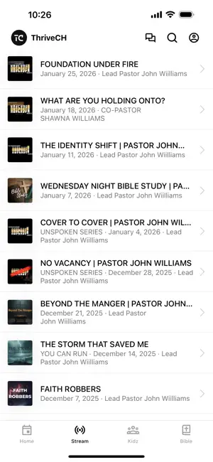 Thrive Church Intl screenshot 2