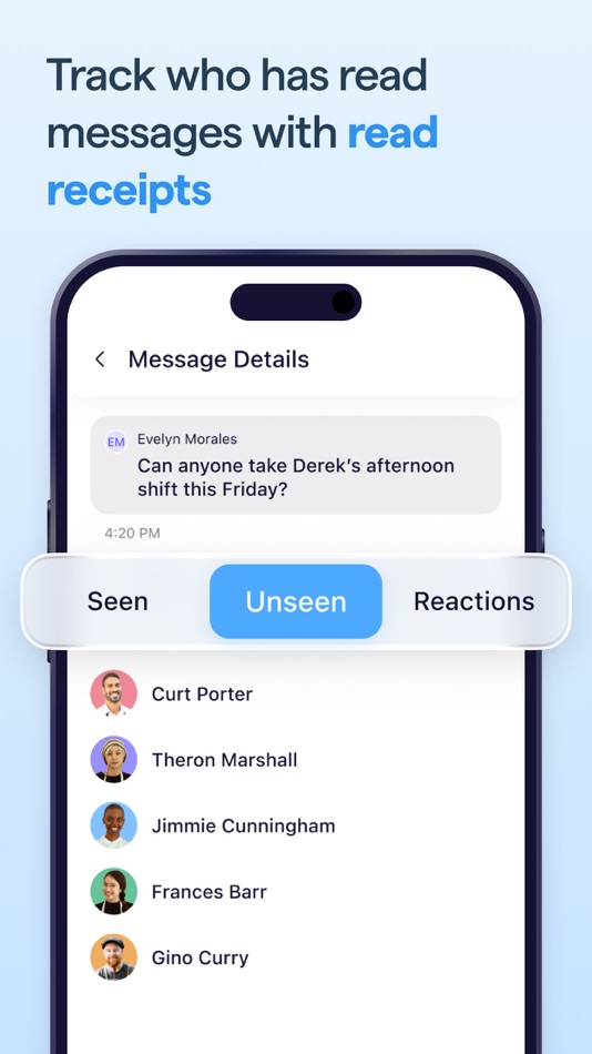#8. Breakroom Chat & Scheduling (iOS) 由: Johto