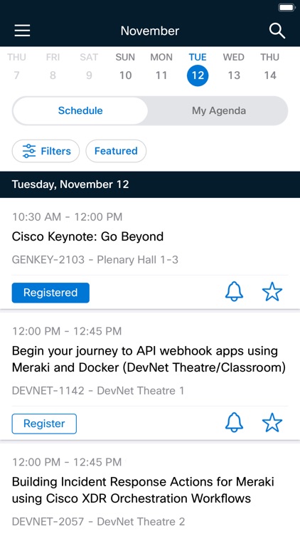 Cisco Events App screenshot-3