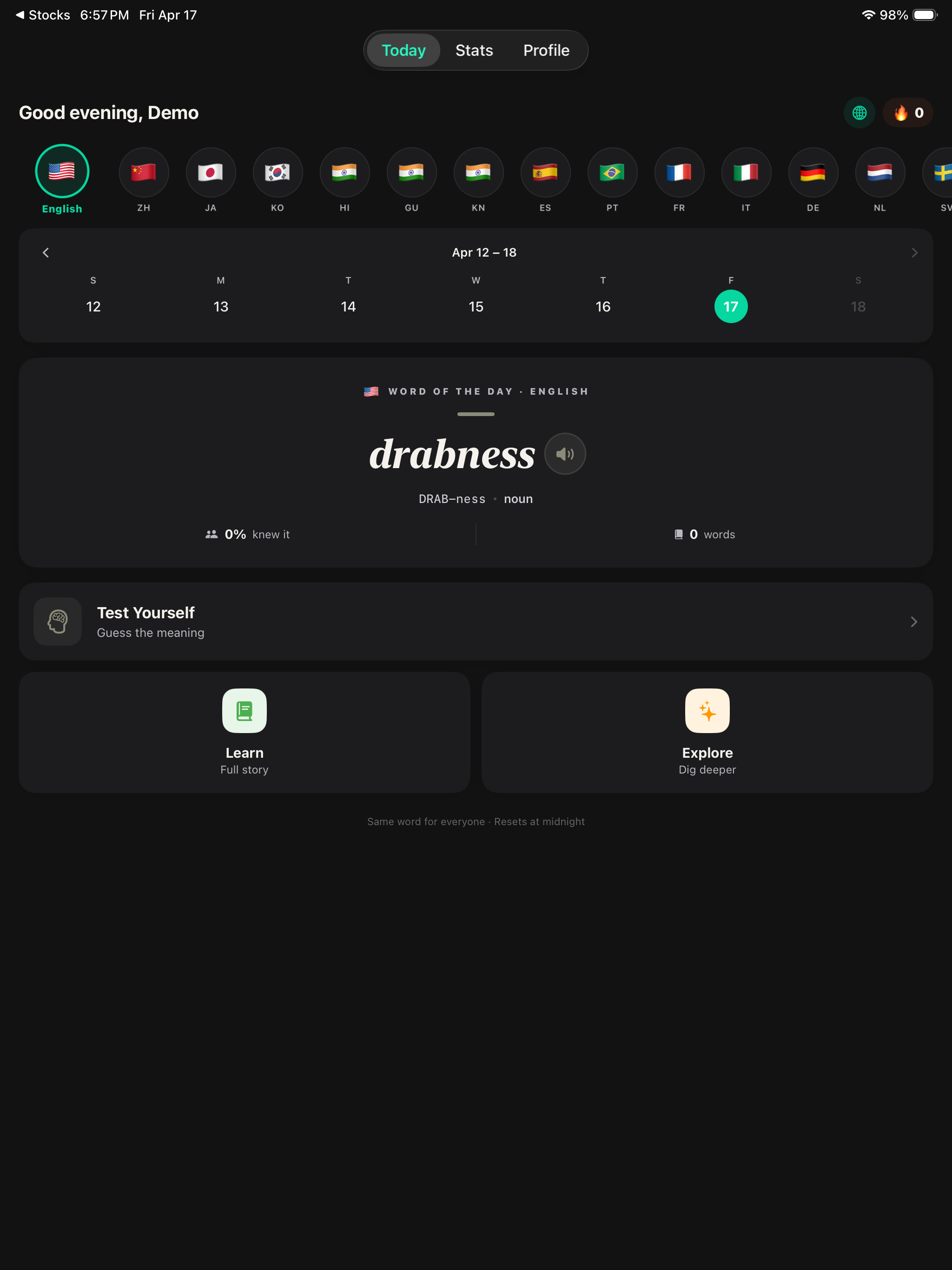 WordSpark Daily