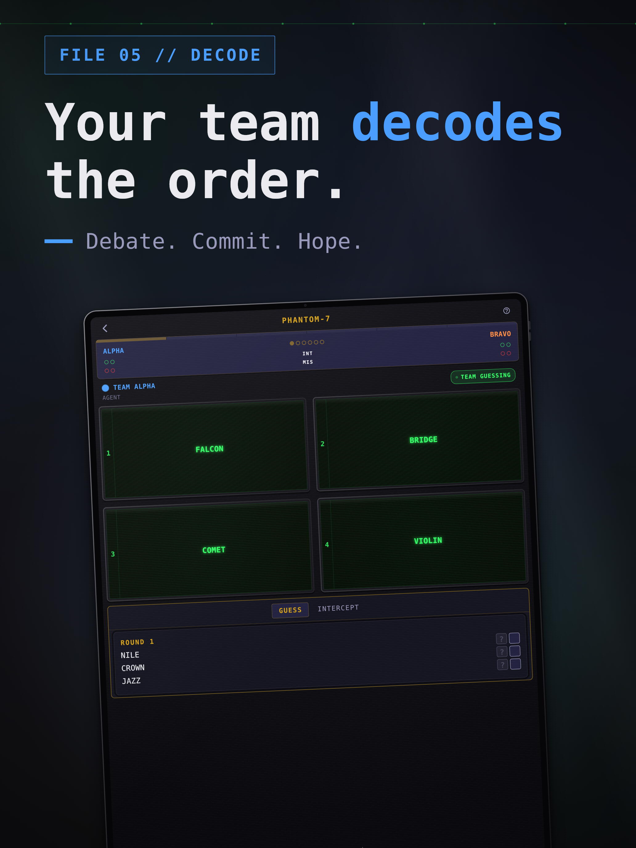 Wiretap: Spy Party Word Game screenshot 14