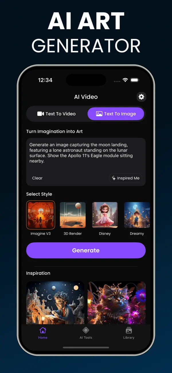 Screenshot #3 pour AI Video Generator: AI Image