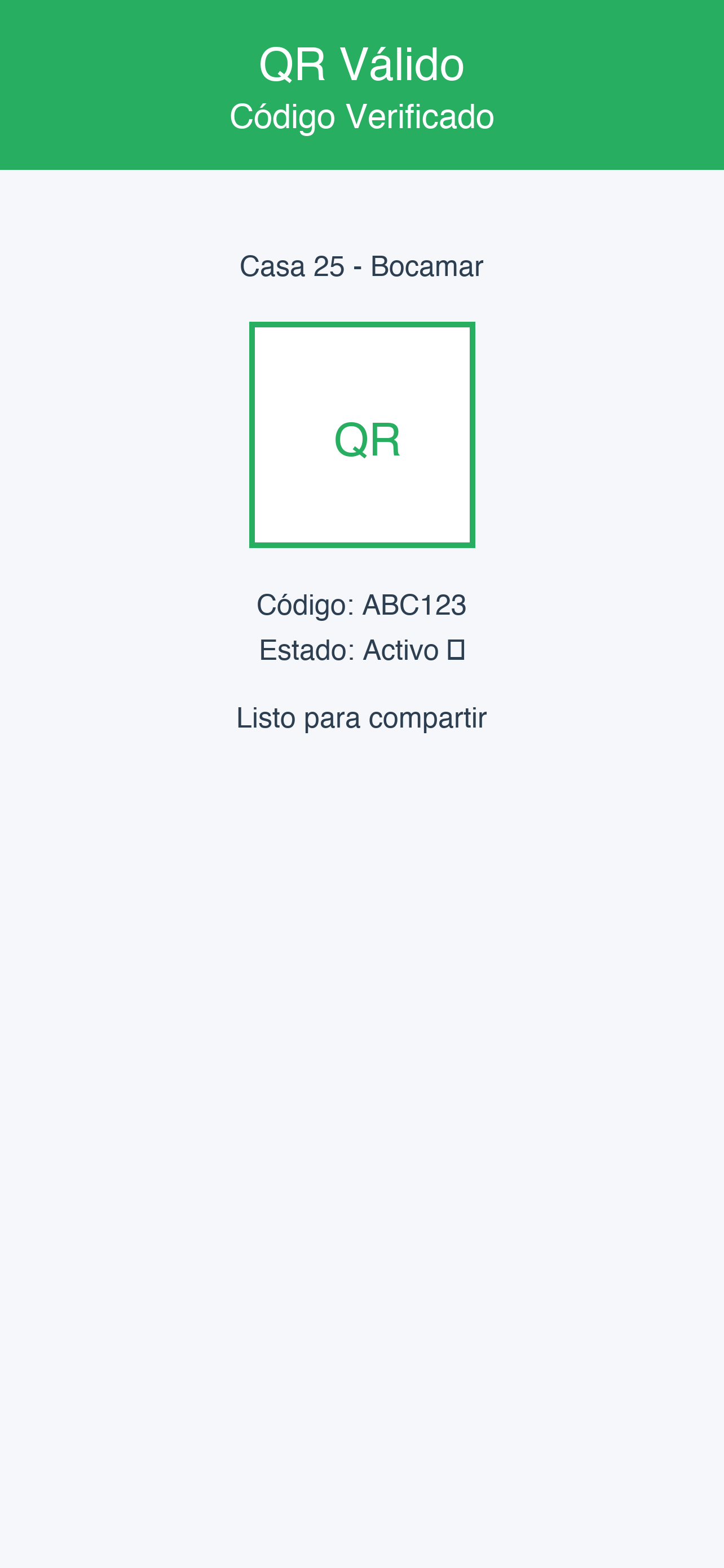 QR Residente