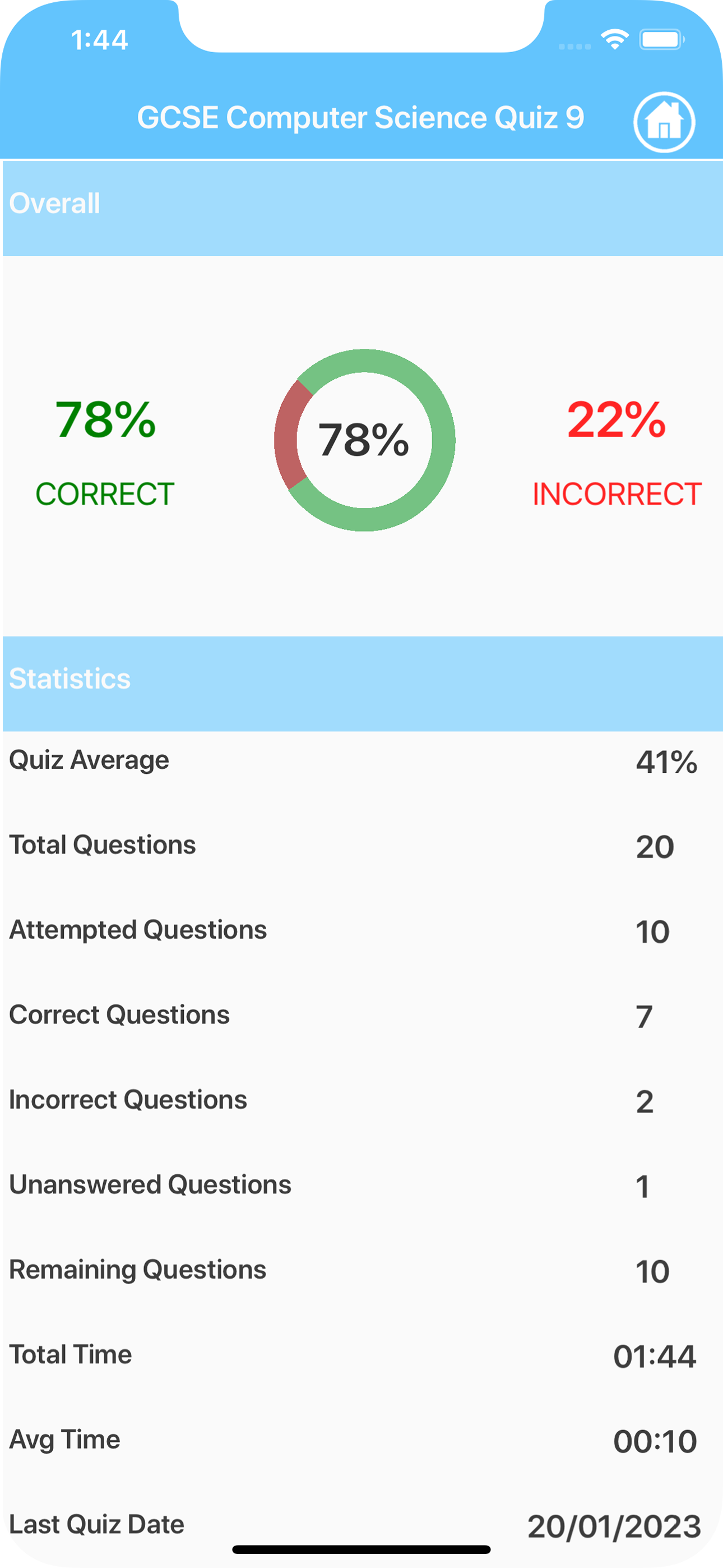 GCSE Computer Science Quiz screenshot 5