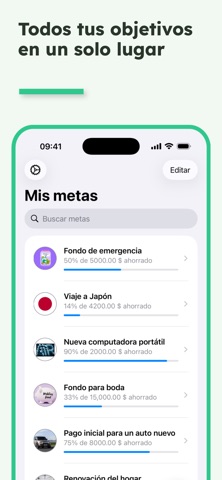 Savings Goal iPhone screenshot 1