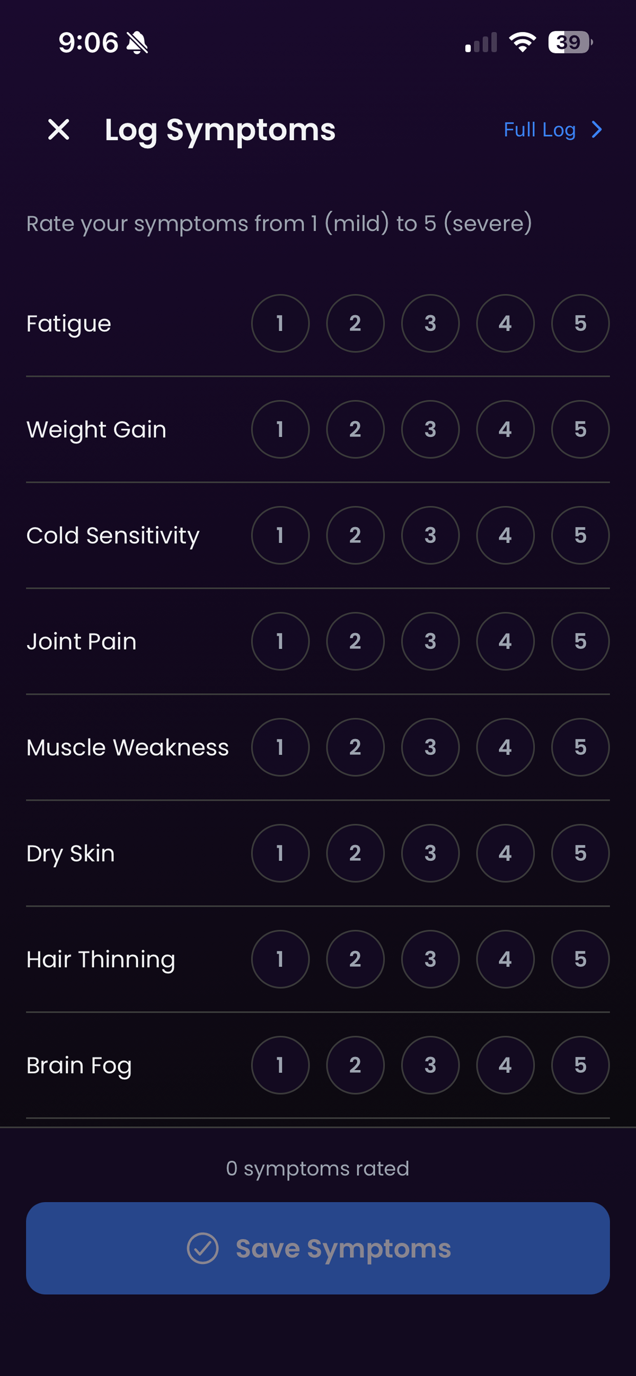 Hashitrack Hashimoto Tracker screenshot 3