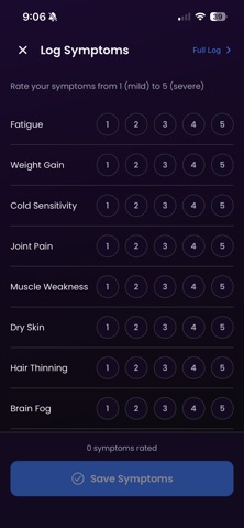 Hashitrack Hashimoto Tracker Screenshot 3 of 9