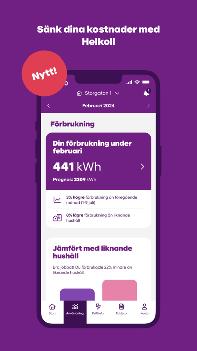 Skellefteå Kraft Screenshot