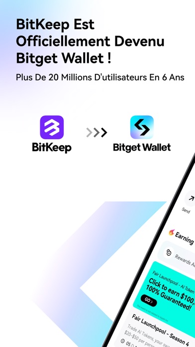 Screenshot #2 pour Bitget Wallet, ex BitKeep