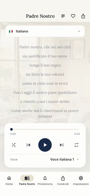 Padrenostro.it screenshot 3