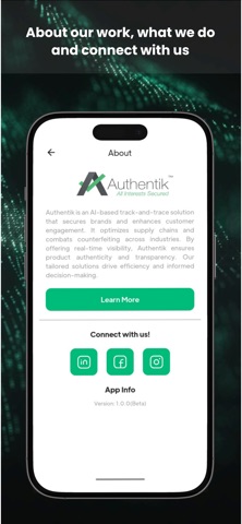 Authentik Barcode Scanner screenshot
