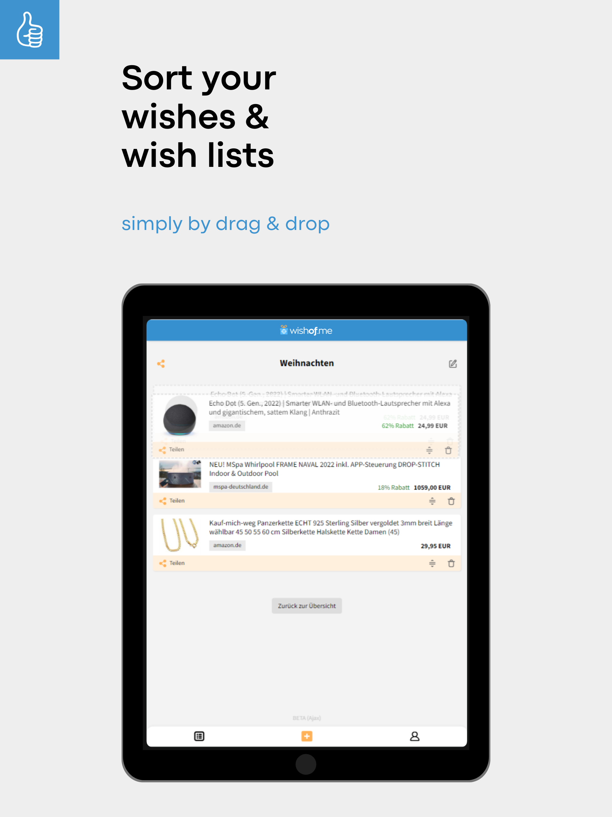 WishOf.Me: The Wish list app screenshot 16