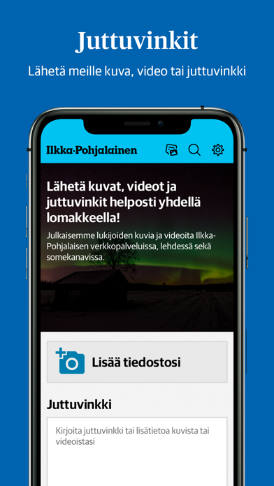 Ilkka-Pohjalainen iPhone screenshot 8 - News app
