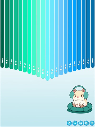 Kalimba Fun iPad screenshot