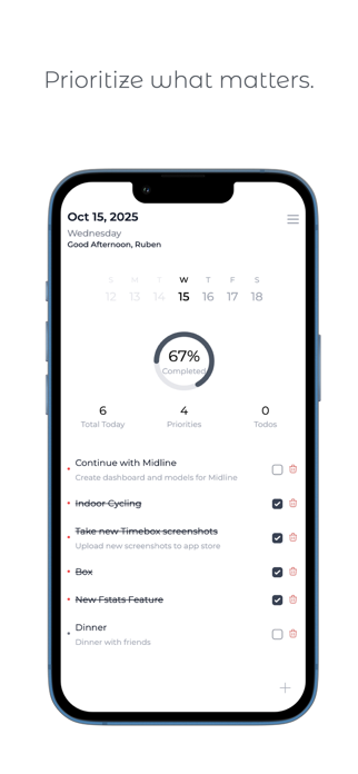 Timebox - Day Manager Screenshot 3 of 5