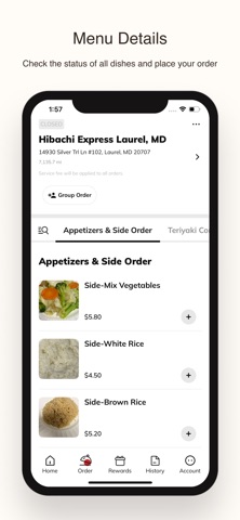 Hibachi Express Laurel screenshot