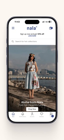 NALA app screenshot