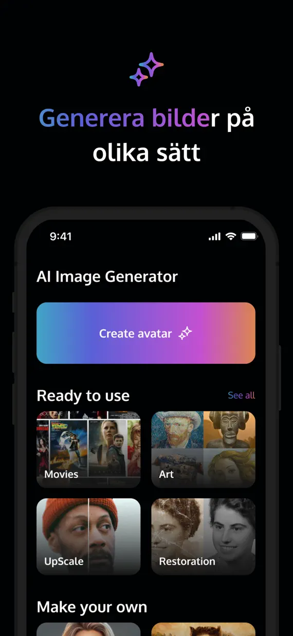 Toon Avatar Generator: AiShots screenshot 2
