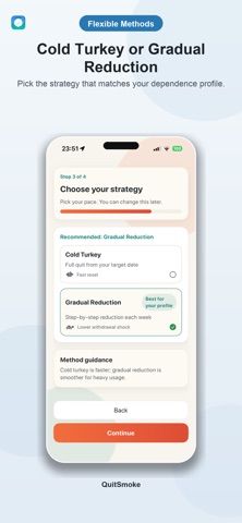 QuitSmoke: Quit Smoking & Vape screenshot