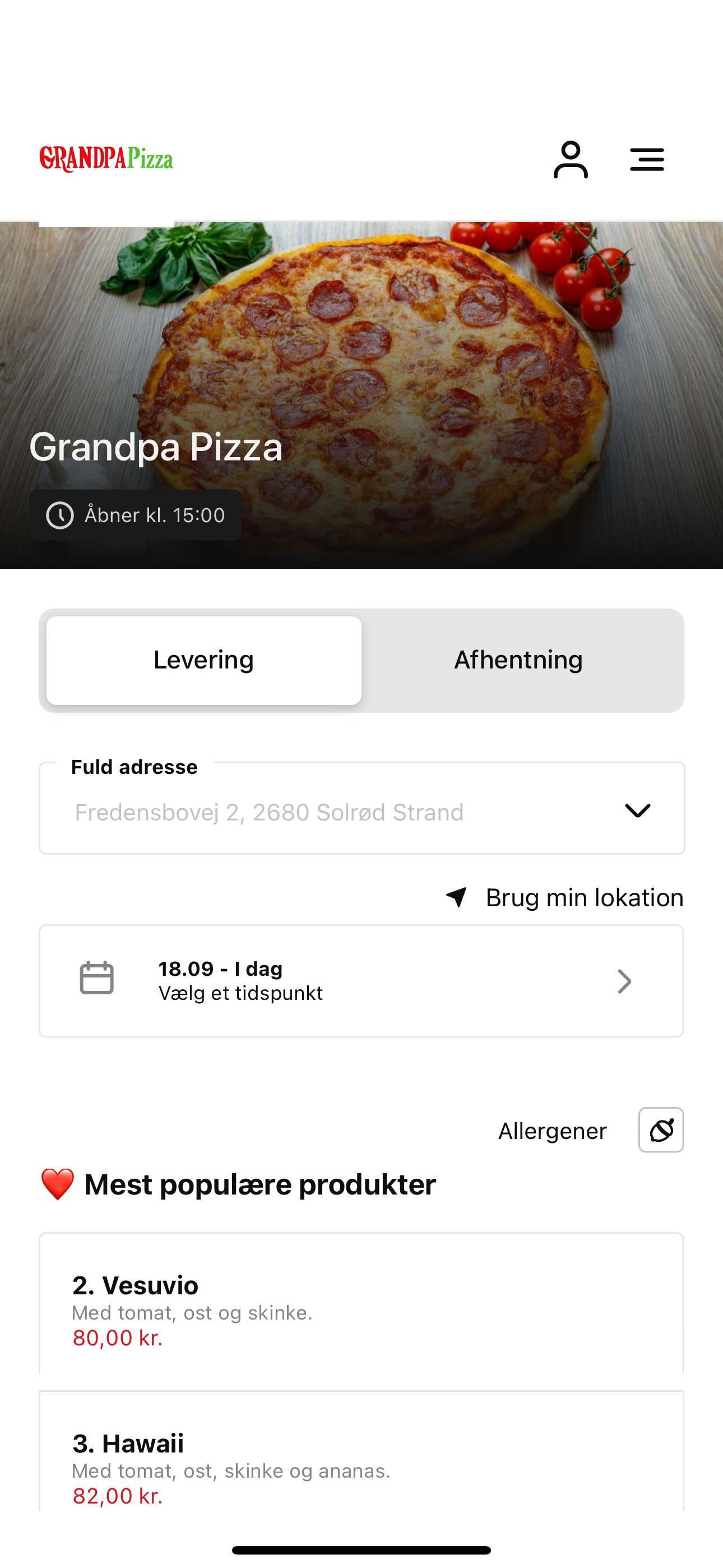 Grandpa Pizza Solrod