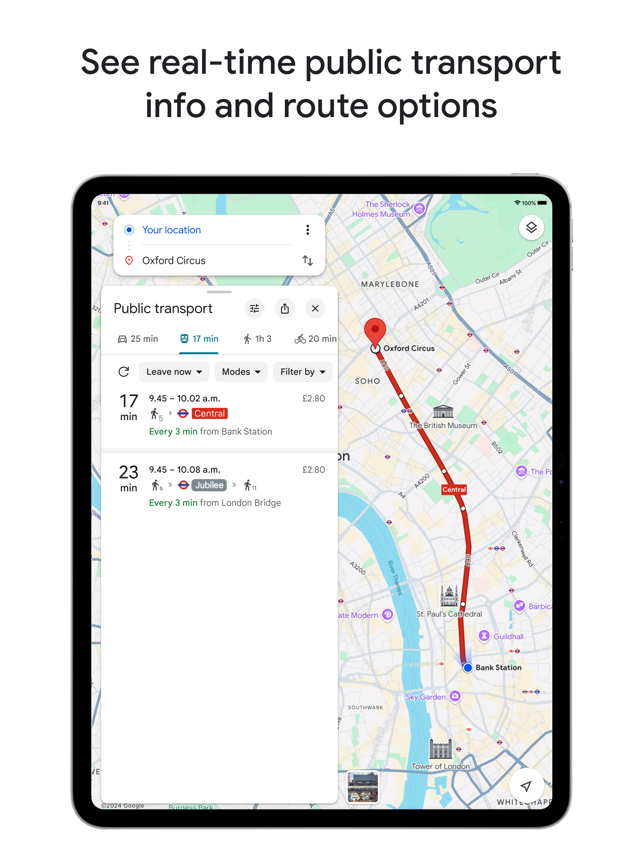 ‎Google Maps Screenshot