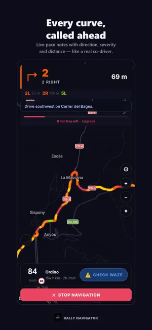 Rally Navigator: Co-Driver screenshot 1