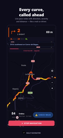 Rally Navigator: Co-Driver Screenshot 1 of 8