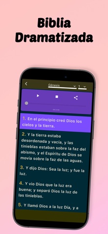 Biblia Con Letra Gigante iPhone screenshot