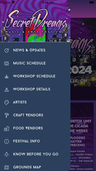 Secret Dreams Music Festival Screenshot
