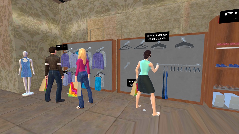 #5. My Clothing Superstore Game 3D (iOS) 由: Muhammad Rafique Saleem
