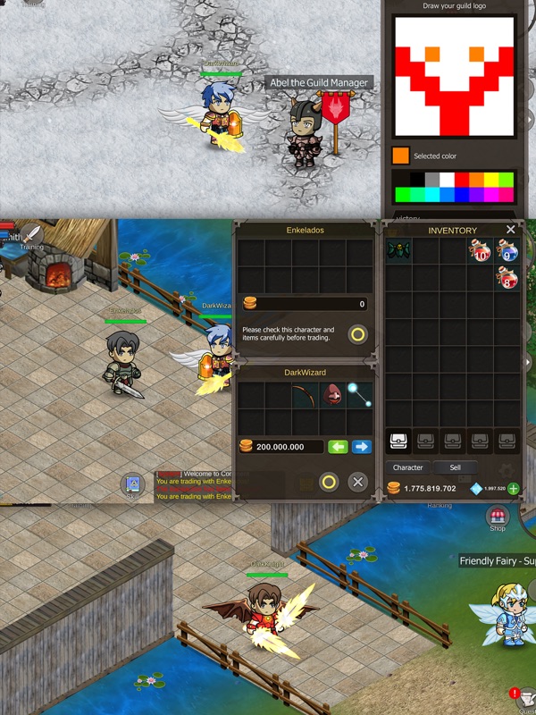 Hero Continent - MMORPG screenshot 10