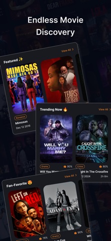 CineBlk iPhone screenshot