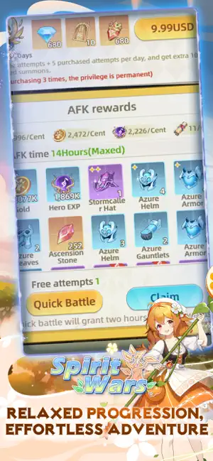 Spirit Wars: AFK screenshot 3