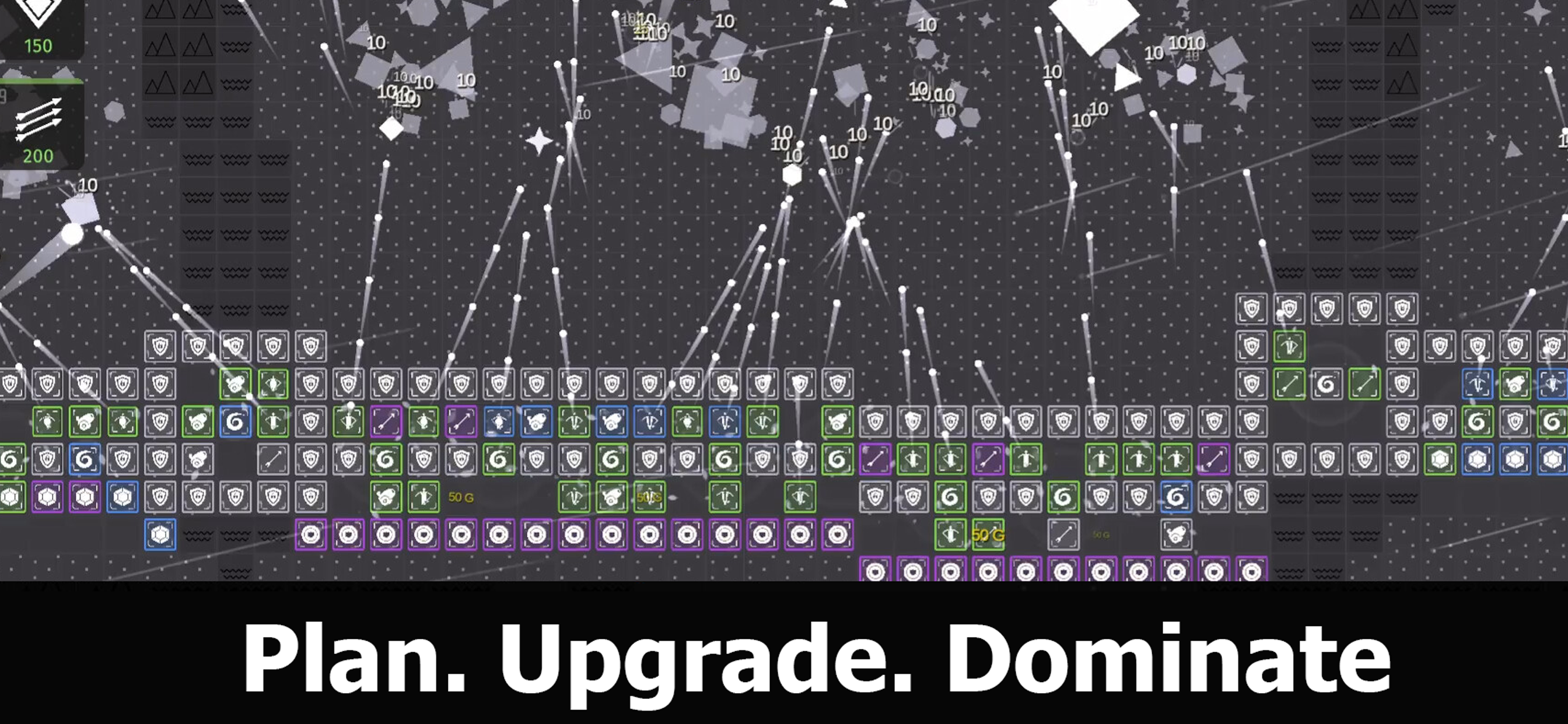 Minimalist Tower Defense