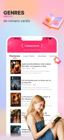 Capture d'écran de Novelove sur iPhone 2