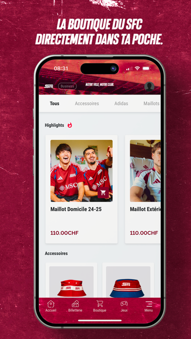 Servette Football Club Screenshot