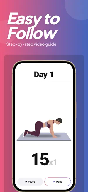 Fitness Women: 28 days workout screenshot 4