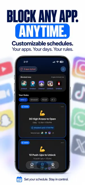 PushMore: Workout App Blocker screenshot 3
