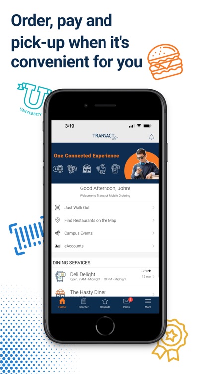 Transact Mobile Ordering