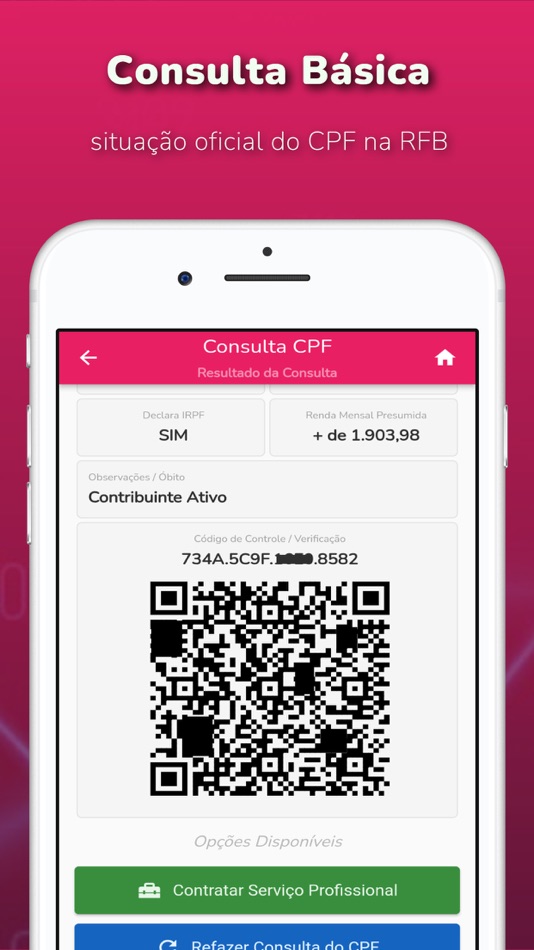 #3. Consulta CPF, Score e Dívidas (iOS) Podle: G PLUS - TECNOLOGIA DA INFORMACAO EIRELI