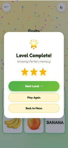 Preschool Memory Games Screenshot 4 of 7