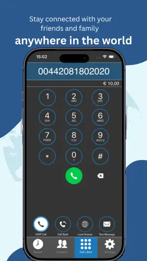 MobileVOIP international calls screenshot 1