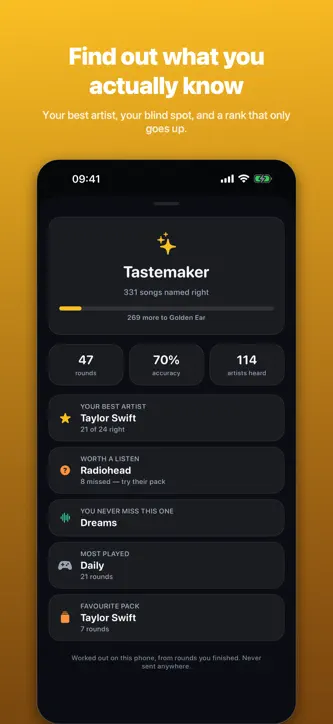 Tack — Song Quiz screenshot 4