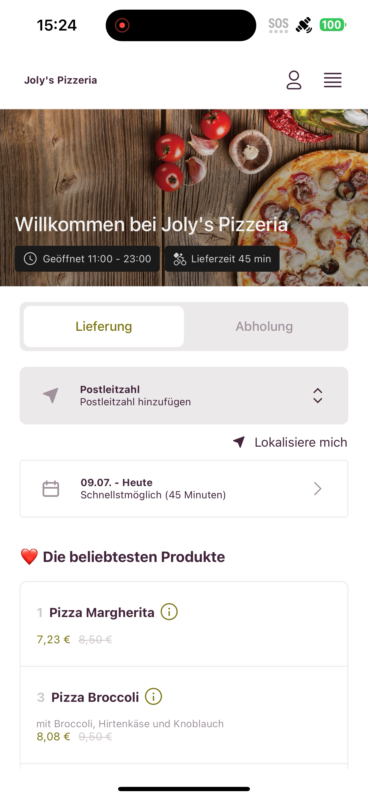 Joly‘s Pizzeria screenshot 3