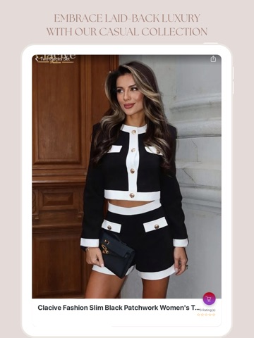 Women's Clothing Shopping Shop iPad screenshot