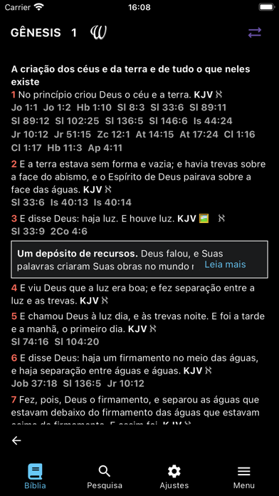 Bíblia White Screenshot