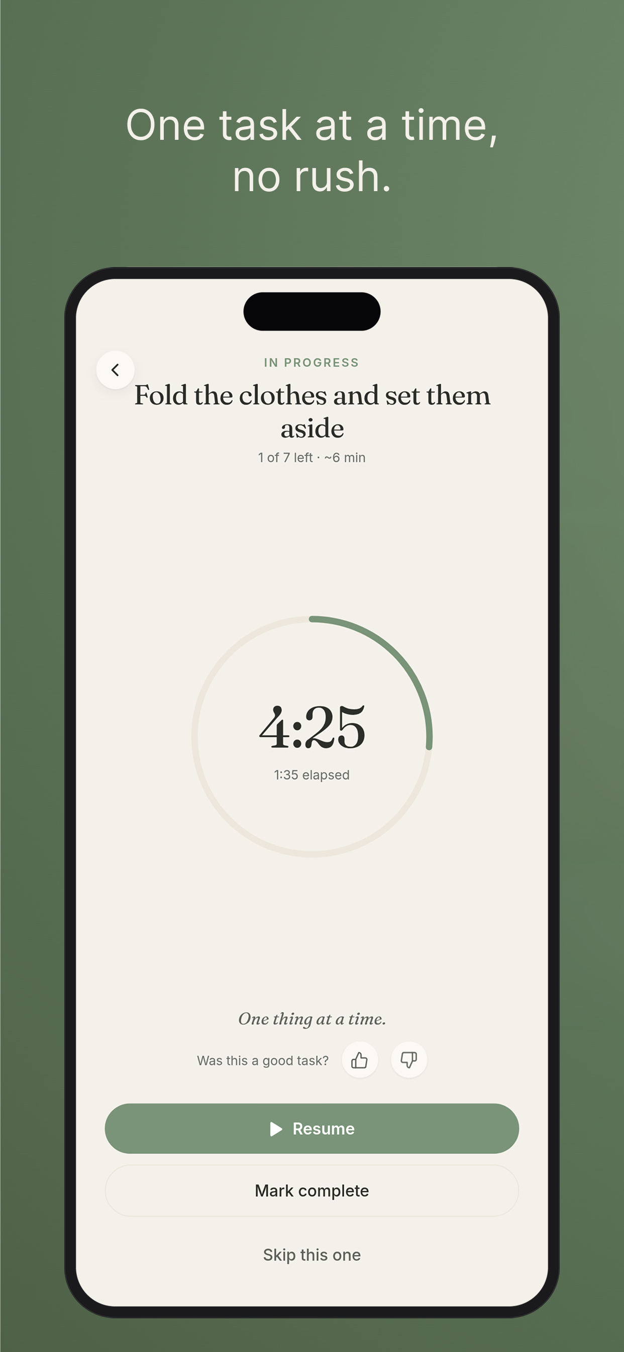 TidyCalm screenshot 4