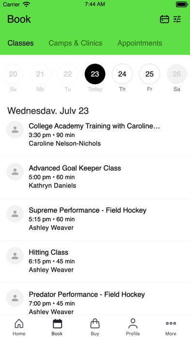 Vault Athletics & Fitness Screenshot