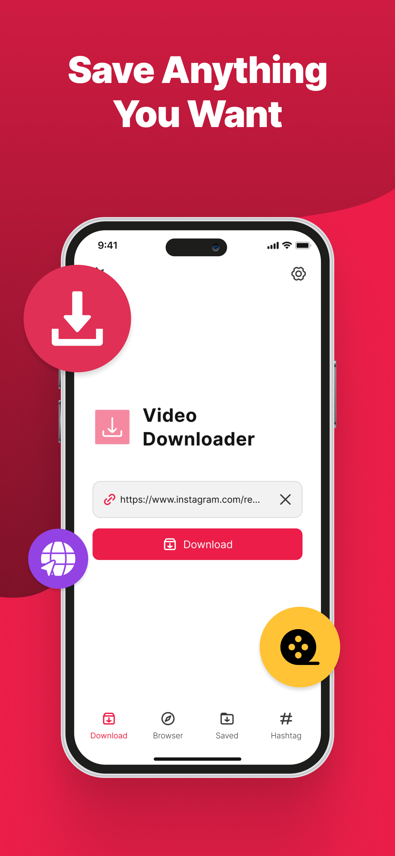 ClipCatch: Save & Edit Video