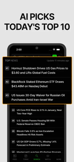 NS3: Crypto News Ranked by AI screenshot 4